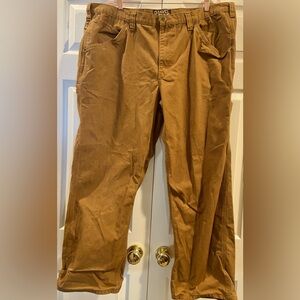 Gravel Gear Men's Duck Carpenter Pants — Rust, 44Waist x 32in. Inseam
